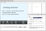 4Easysoft PDF to Flash Converter screenshot